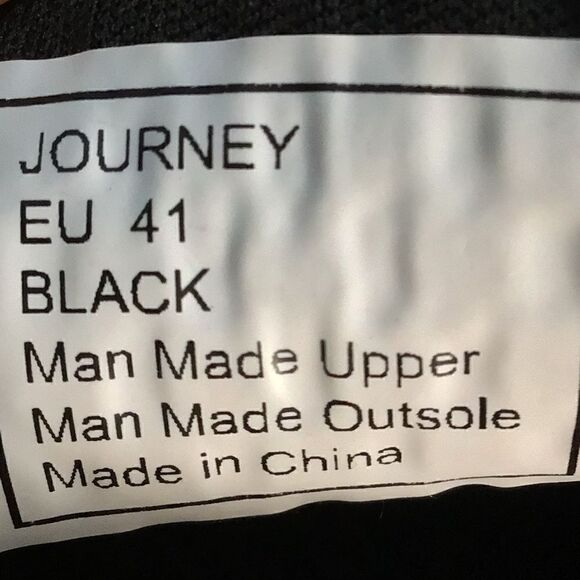 Enjoiya Journey womens espadrilles slip on shoes black size EU 41 US 11 - Picture 8 of 8